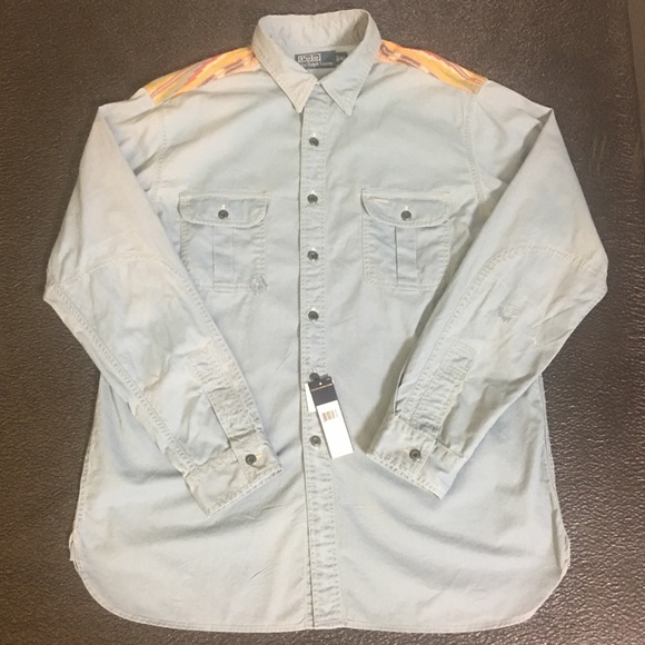 Polo Ralph Lauren Other - NWT🎁Men's Designer Custom Western Shirt - XL